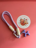 Purple Ballon Dog Lanyard